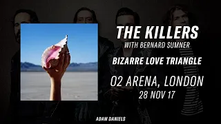 Bizarre Love Triangle - The Killers live with Bernard Sumner at the O2 Arena 28th November 2017