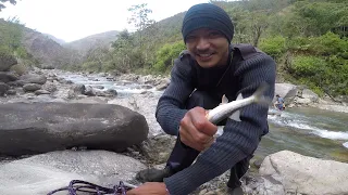HIMALAYAN TROUT FISHING IN NEPAL | ASALA FISHING | CAST-NET FISHING | RIVER FISHING |