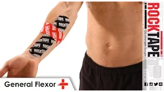 RockTape - Kinesiology Tape Instruction - General Flexor