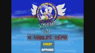 Sonic X-Treme Unity (Project SXU Sage 2020 Demo) :: Walkthrough (1080p/60fps)