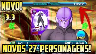 SAIU! NOVO DRAGONBALL SUPER Z COM 27 PERSONAGENS PARA ANDROID (MOD TAP BATLE)