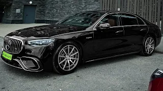 2024 Mercedes AMG S63 - High-Tech Luxury Wild Sedan!