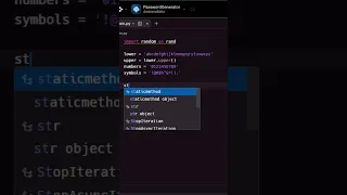 Python Mini-Project: Create a Random Password Generator in Minutes #shorts #coding #python