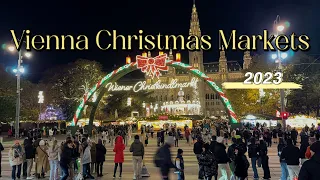 The most beautiful and magical Christmas Market 2023 in wonderful Vienna