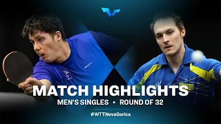 Highlights | Benedek Olah vs Cedric Nuytinck | MS R32 | WTT Contender Nova Gorica 2022