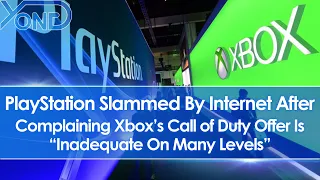 PlayStation Get Slammed By Internet After Complaining Xbox's Call of Duty Offer Is Inadequate