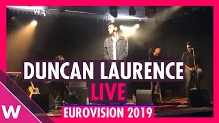 Duncan Laurence "Arcade" acoustic @ Eurovision 2019 Showcase