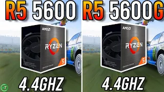 Ryzen 5 5600 vs Ryzen 5 5600G - RTX 3070