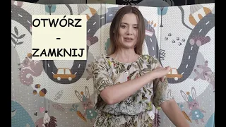 "Otwórz-zamknij" czyli piosenka z pokazywaniem dla maluchów