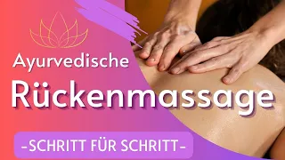 Rückenmassage: Verspannungen lösen (Ayurvedische Anleitung) mit Sabine Steenbuck // Yoga Vidya