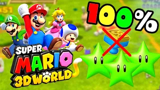 Flower-5 Sprawling Savanna Rabbit Run 🎪 Super Mario 3D World Switch + Wii U 🎪 All Green Stars