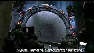 Mylène Farmer, coulisses de l'entrée Timeless 2013 (Stargate)