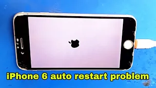 iPhone 6 auto restart problem ||iPhone charging connect automatically restart Problam