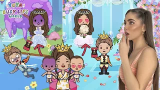 PRINCESA BUENA VS PRINCESA MALA 👑 | Roleplay Divertido | Yoya Busy Life World Story