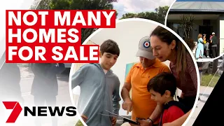 Low numbers of property for sale in Sydney | 7NEWS