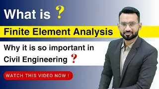 Finite Element Analysis (FEA) in Civil Engineering | Use of Finite Element Method | Technical civil