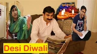 Desi family on Diwali  | Lalit Shokeen Comedy |