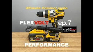 DeWALT 20v Flexvolt Advantage 1/2 in Hammer Drill Review - DCD999 | Flexvolt Power | Drills - ep.7