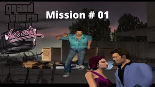 GTA Vice city mission # 1, 2 Gameplay with xcaliber in urdu/hindi dubbed