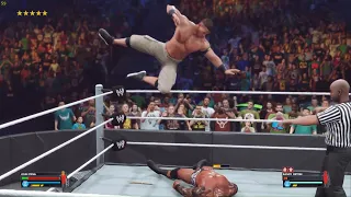 WWE2K23 CENA VS ORTON WWE WORLD HEAVY WEIGHT CHAMPIONSHIP... LAST MAN STANDING MATCH..