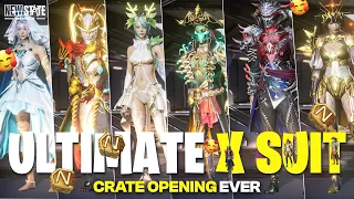 1600 CM!! LEGENDARY SELECTION CRATE OPENING | ULTIMATE X SUIT | New State Mobile