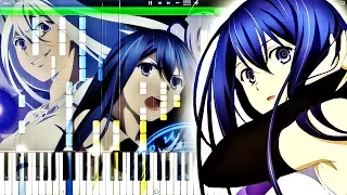 Brynhildr in the Darkness OP | Piano Tutorial, 極黒のブリュンヒルデ 【ピアノ】