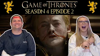 WATCHING Game of Thrones Season 4 Episode 2 | The Lion and the Rose | FIRST TIME | Addies REACTION