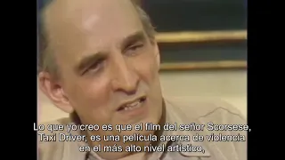 Ingmar Bergman acerca de Taxi Driver y la violencia en el cine (subtitulado)