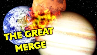 MERGING ALL PLANETS in Universe Sandbox