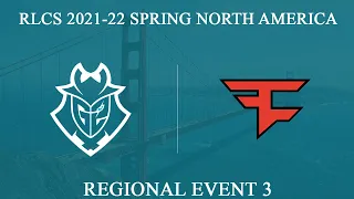 G2 vs FaZe @Grand Final @Set2 | RLCS 2021-22 Spring: North America Regional 3 | 29 May 2022