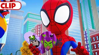 Gobby and Rhino Ruin Valentine's Day 💘 | Marvel's Spidey and his Amazing Friends | @disneyjunior