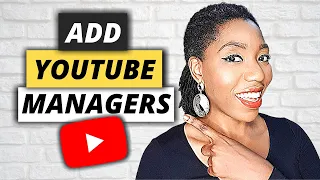 How to ADD MANAGERS to Your YouTube Channel in 2021 (Channel Permissions ✅)
