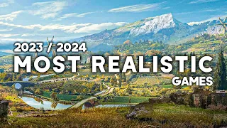 Top 10 MOST REALISTIC GRAPHICS Upcoming Games 2023 & 2024 (4K 60FPS)