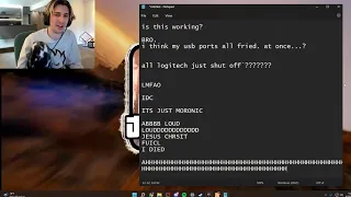 xQc's Stream and Cam was frozen for 10 minutes