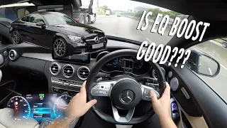 2018 Mercedes C200 EQ BOOST DRIVING POV/REVIEW