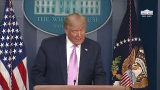 08/11/20: President Trump Holds a News Conference