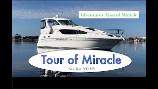 Tour of Miracle a Sea Ray Motor Yacht