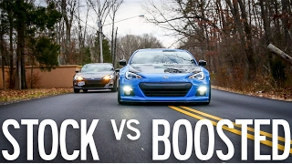 Stock FRS vs Supercharged BRZ