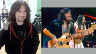 British guitarist analyses Redbone's 'Come and get your love' live in 1974!