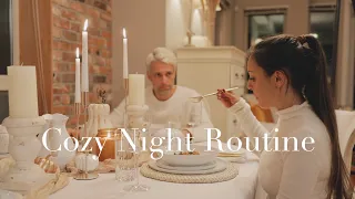 Cozy night routine for a relaxing evening ✨
