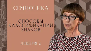 Способы классификации знаков | СЕМИОТИКА | РХГА |