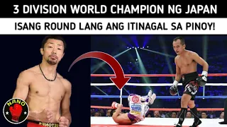 🇵🇭 PINOY Pinatahimik ang mga Manunuod | 3 Division World Champion Knockout ang Inabot!