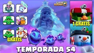 ¡NUEVA TEMPORADA 54! ¡SNEAK PEEK OFICIAL! - noticias clash royale