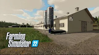 Farming Simulator 22.  Поставили огромный курятник на 5000 кур.