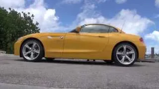 Topless in and out 2013 BMW Z4 sDrive281