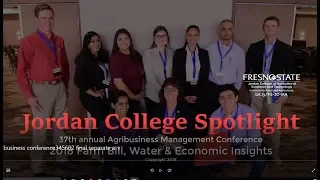 2018 Fresno State Institute for Food & Ag Agribusiness Mgt Conference Recap