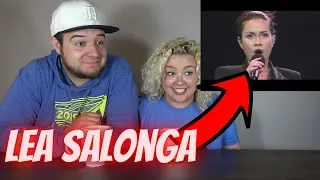 Lea Salonga - Don't Cry for Me Argentina | COUPLE REACTION VIDEO