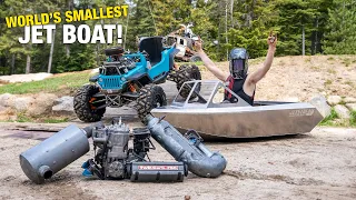 Fabricating the Worlds Smallest 100 HP Jet Boat!