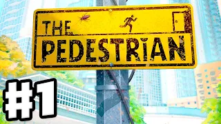 The Pedestrian - Gameplay Walkthrough Part 1 - Puzzle Platformer on Public Signs! (PC)