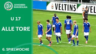 Leipzig ist Tabellenführer, VfB deklassiert 1860 | Alle Tore der B-Junioren-Bundesliga | Woche 6